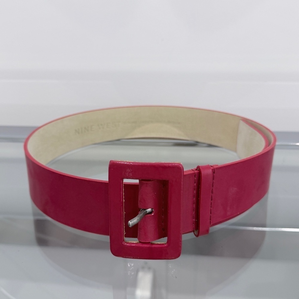 Nine West Leather Red Women's Belt